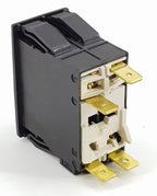V-TUF I2.020 thermal overload switch close-up showing rocker mechanism and terminal layout
