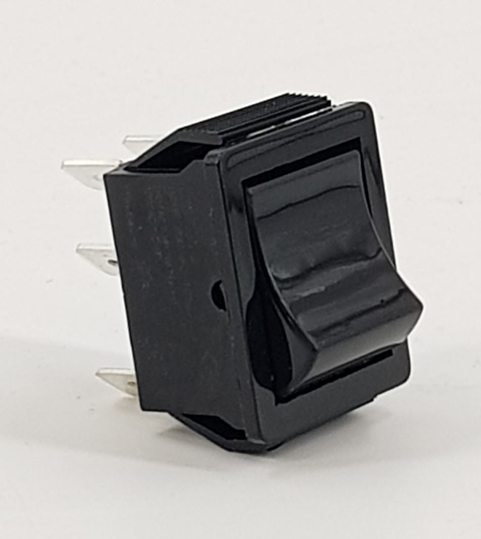 V-TUF VRS black rocker switch 2-position 6-connection I2.082-BLACK-1 for 110V and 240V machines