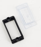 V-TUF I2.210 switch cover fitted view showing protective frame and rocker switch access