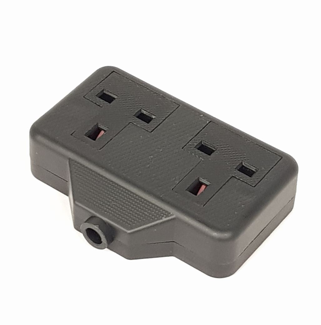 V-TUF double 240V 13A socket I4.502 for dual outlet power supply on pressure washers