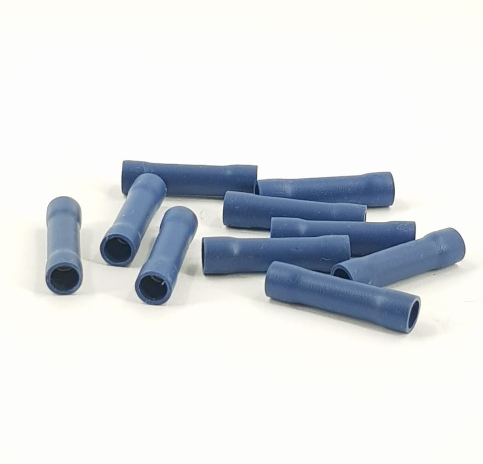 V-TUF I6.0563 insulated terminal splice close-up showing crimp barrel and insulation