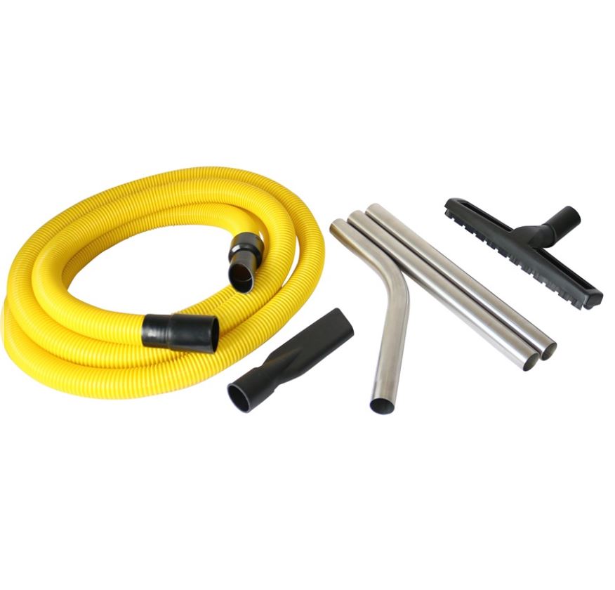 V-TUF professional 38mm tool kit K-VCK40 with 3m yellow hose and stainless tubes, full kit