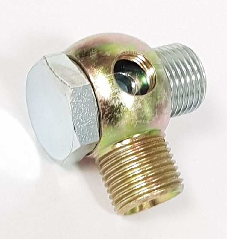 V-TUF banjo 1/2 fitting M00512A12M with 1/2M and 1/4F thread for pressure washer systems