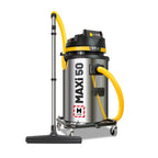 V-TUF MAXIH240-50L industrial dust extractor side view showing 50L drum and filter housing
