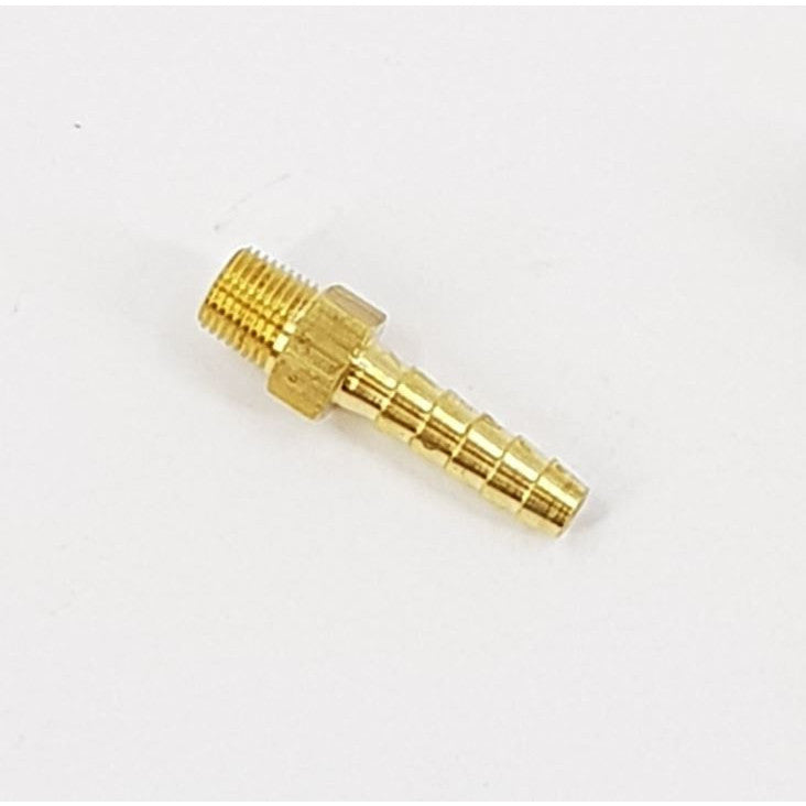 BRASS HOSE TAIL 1/4"M 1/4" TAIL - MH04/04