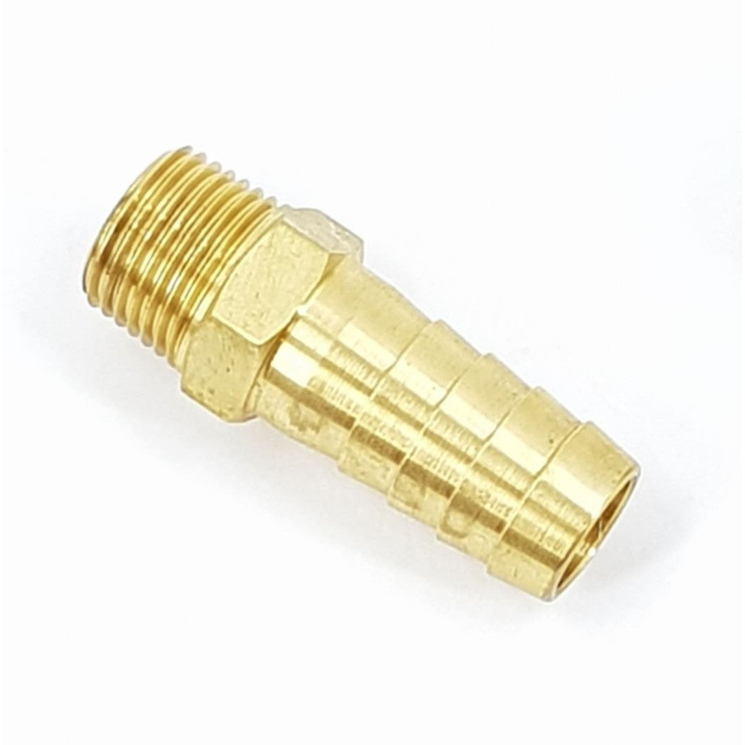 BRASS HOSE TAIL 1/2"M 3/4" TAIL - MH08/12