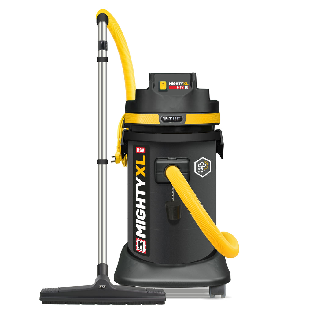 V-TUF MIGHTY XL HSV 37L M-Class 240V industrial vacuum MIGHTYXLHSV240, front view