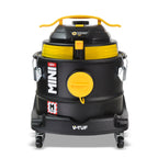 V-TUF MINIHSV110 specification label showing M-Class rating and 110V motor data