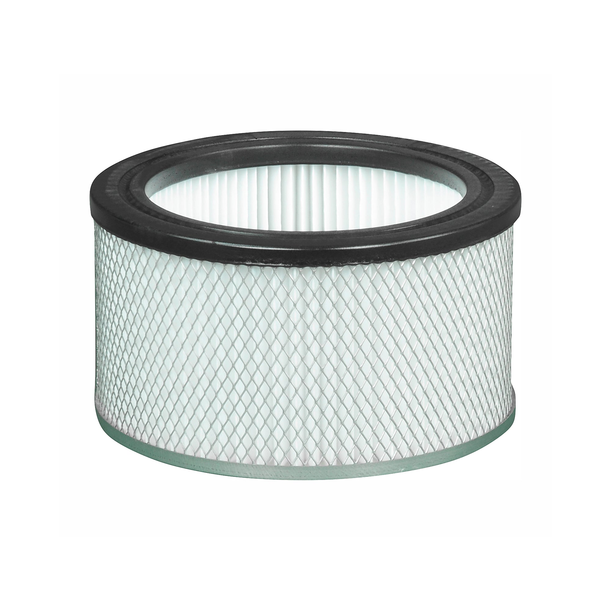V-TUF VTM102 MINI vac HEPA filter close-up showing pleated media and frame