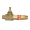 V-TUF red AROOO fixed dose foam injector OPF011R, 11-16 L/min, with quick release fittings