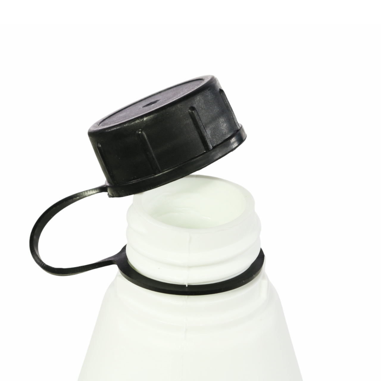 V-TUF OPF074TFBOT foam lance bottle side view showing capacity and connector neck