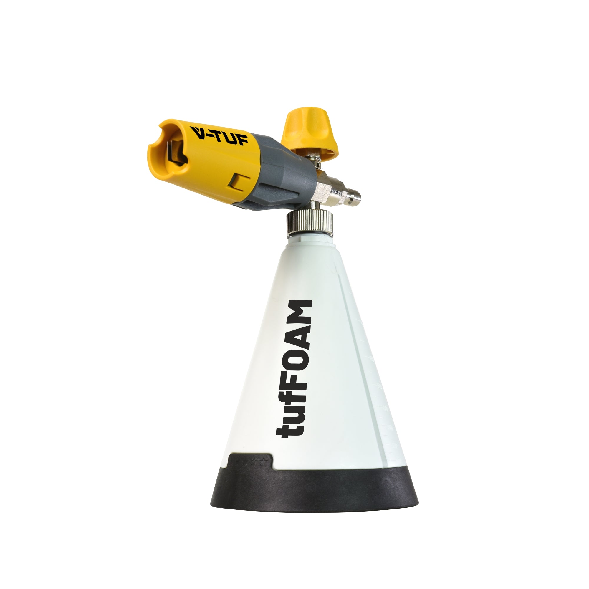 V-TUF tufFOAM adjustable dose foam cannon OPF076TF corrosive resistant with 1L bottle SSQ inlet