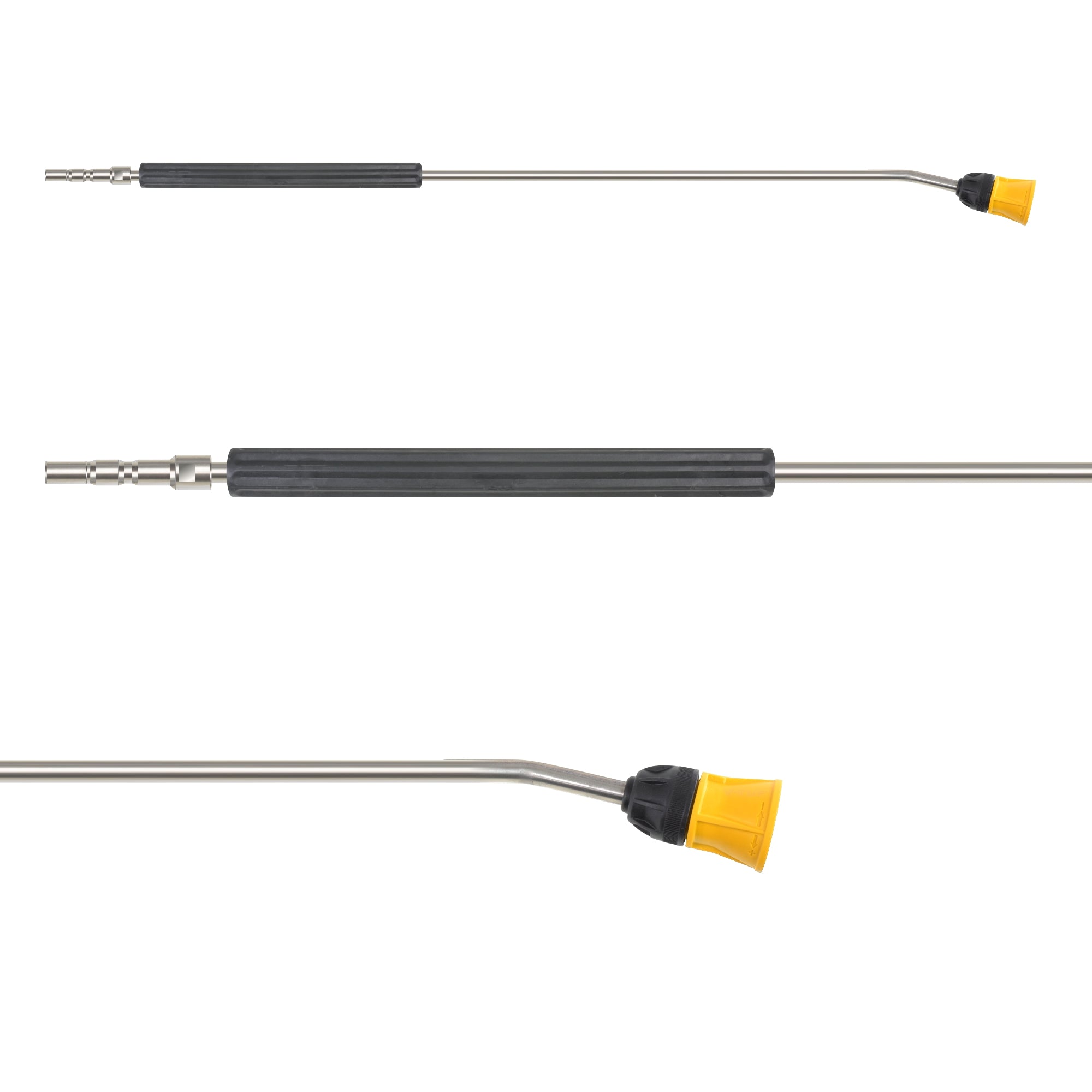 V-TUF KTQ QR 1000mm stainless steel bent lance OPF093SS with heavy duty chemical rose