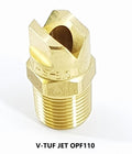 V-TUF brass low pressure 3/8 inch foam nozzle OPF110 for foam injection systems