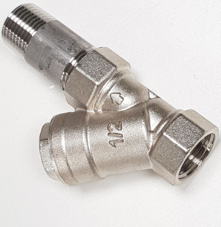 INLINE SUCTION FILTER 1/2M F STEEL - P13.6511S