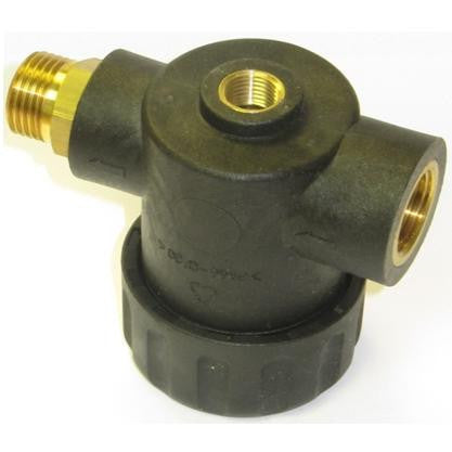 INLINE SUCTION FILTER 1/2M F BLACK PLASTIC - P13.6511