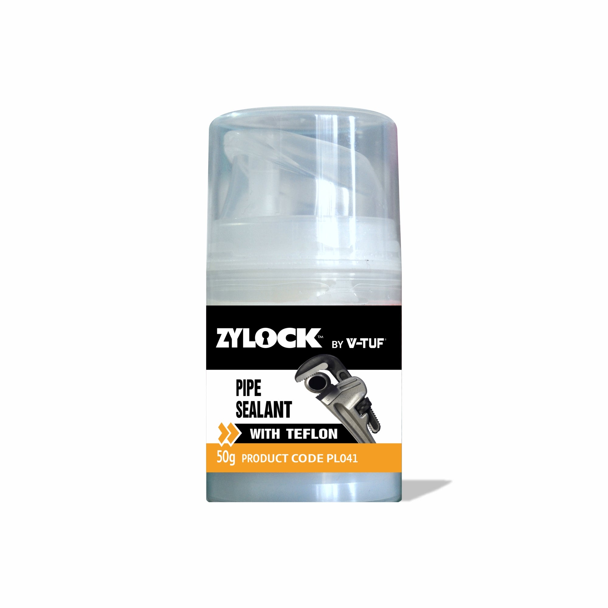 V-TUF ZYLOCK PL041 pipe sealant 50ml white bottle for threaded fittings