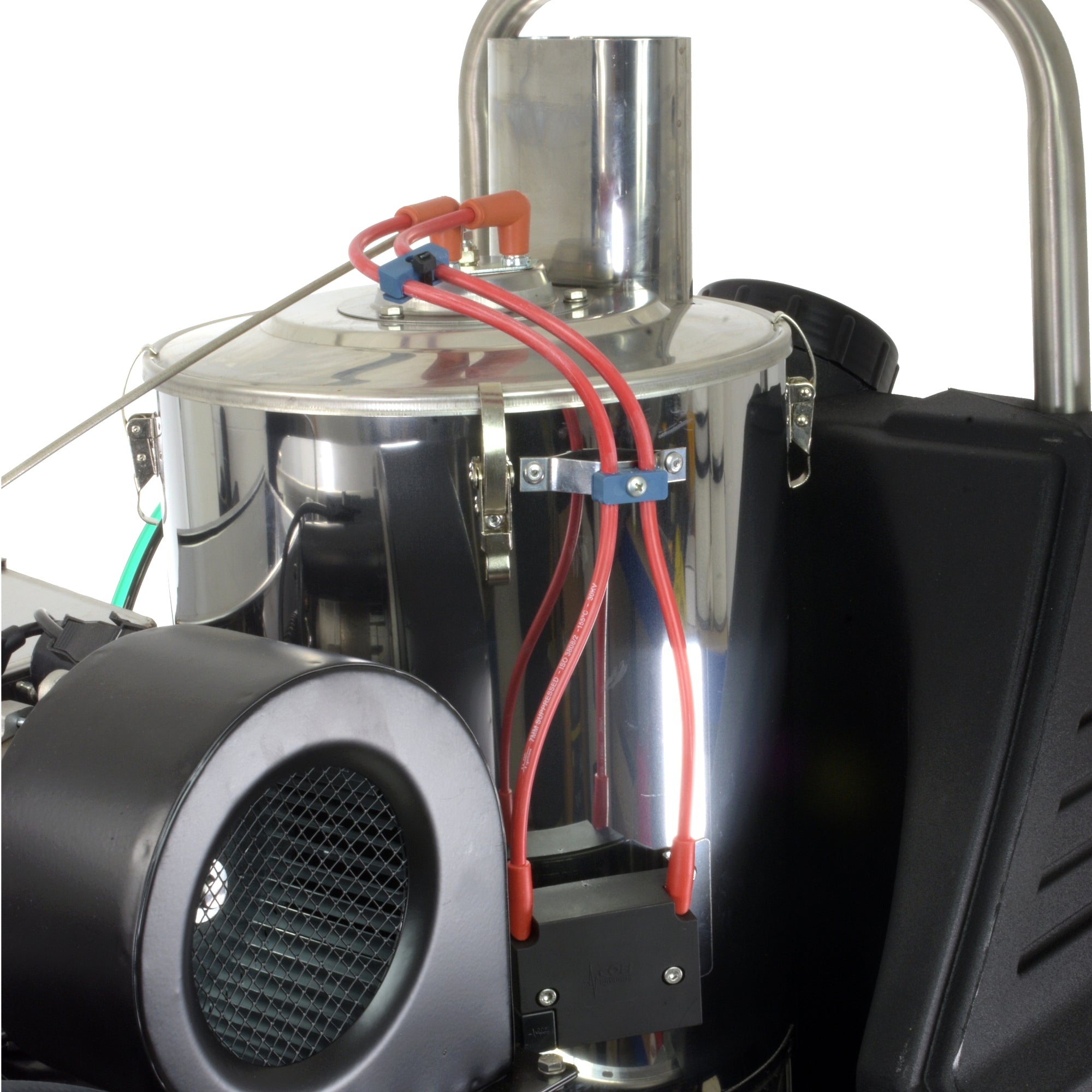 V-TUF RAPID VTS1210HPC-DCP control panel showing dual chemical selector and temperature