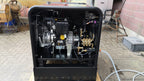 V-TUF RAPID DTS side view showing twin cylinder Kohler engine and soundproofed cabinet