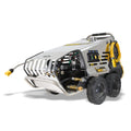 V-TUF RAPIDMSH110V spec plate showing 100 Bar 8L/min 110V rating