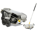 V-TUF RAPIDMSH240v Professional Hot Water Industrial Mobile  Pressure Washer - 120Bar, 9L/min & 410mm tufTURBO SURFACE CLEANER