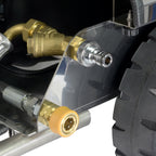 V-TUF RAPIDMSH240F hot water and foam output showing dual function capability