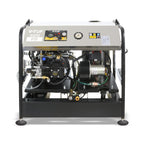 V-TUF RAPIDPTR15250 spec plate showing 250 Bar 15L/min Honda GX390 rating