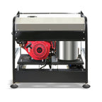 V-TUF RAPIDPTR21200 hot water pressure washer side view showing boiler coil and burner assembly