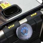 V-TUF RAPIDMSH240 control panel showing temperature and pressure gauges