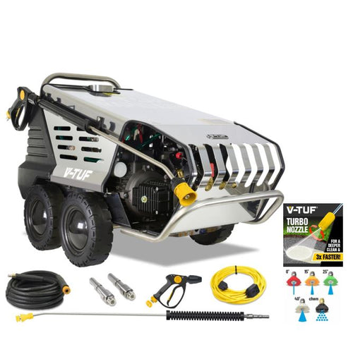 V-TUF RAPID VSC 240V kit RAPIDVSC240V-KIT2 with stone restoration bundle, showing accessories