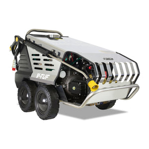 V-TUF RAPID VSC 415v hot water industrial pressure washer, stainless frame, front view