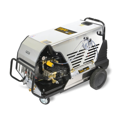 V-TUF RAPID VSC DEM diesel hot pressure washer 11HP Kohler 200 Bar 15L/min, front view