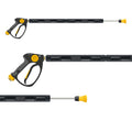 V-TUF SWIVEL tufGUN TG350S + 2000mm STRAIGHT LANCE & NOZZLE KIT - SOFT GRIP - SGLNKIT15A(2M)