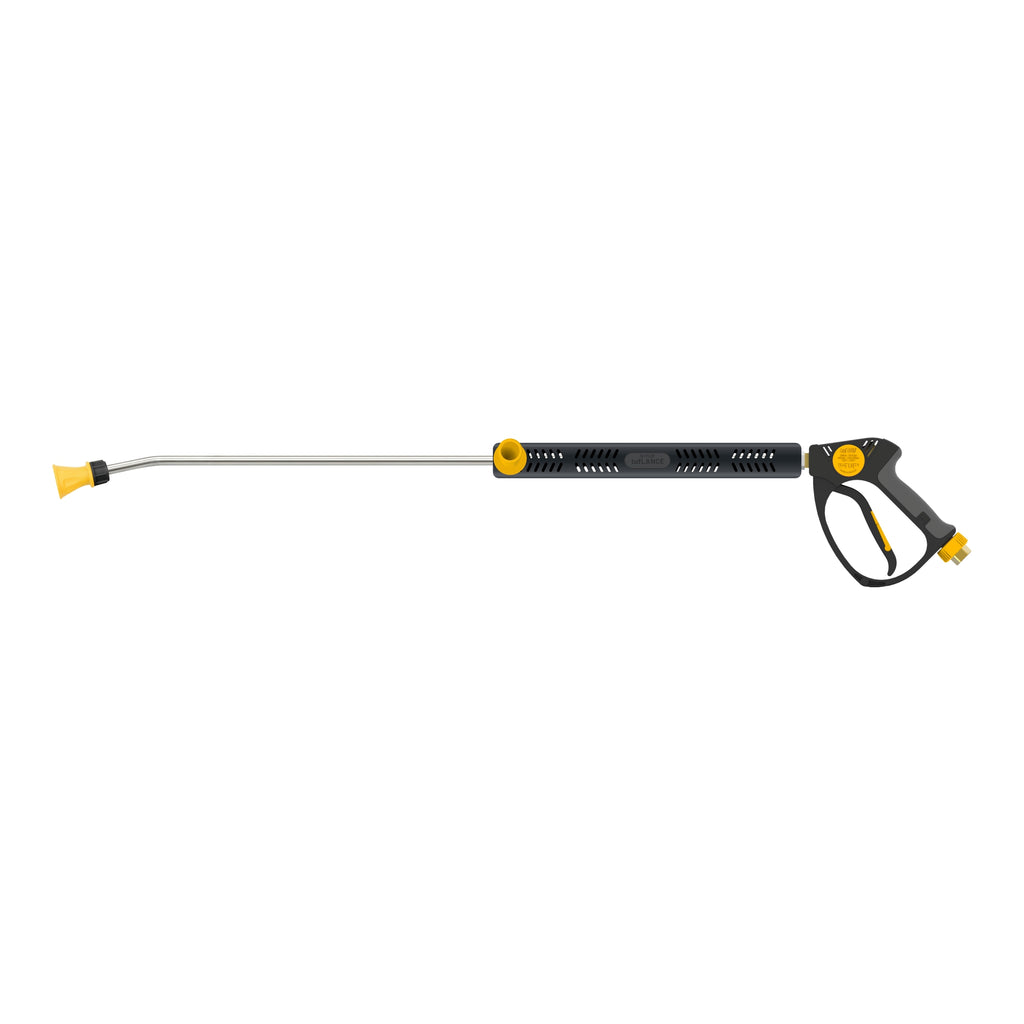 V-TUF tufGUN350 swivel with hot water 900mm bent stainless lance SGLNKIT15VH with handle and nozzle kit