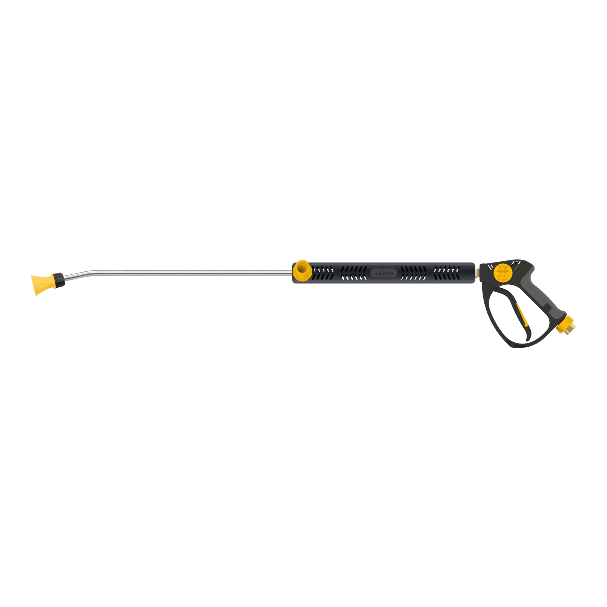 V-TUF tufGUN350 swivel with hot water 900mm bent stainless lance SGLNKIT15VH with handle and nozzle kit