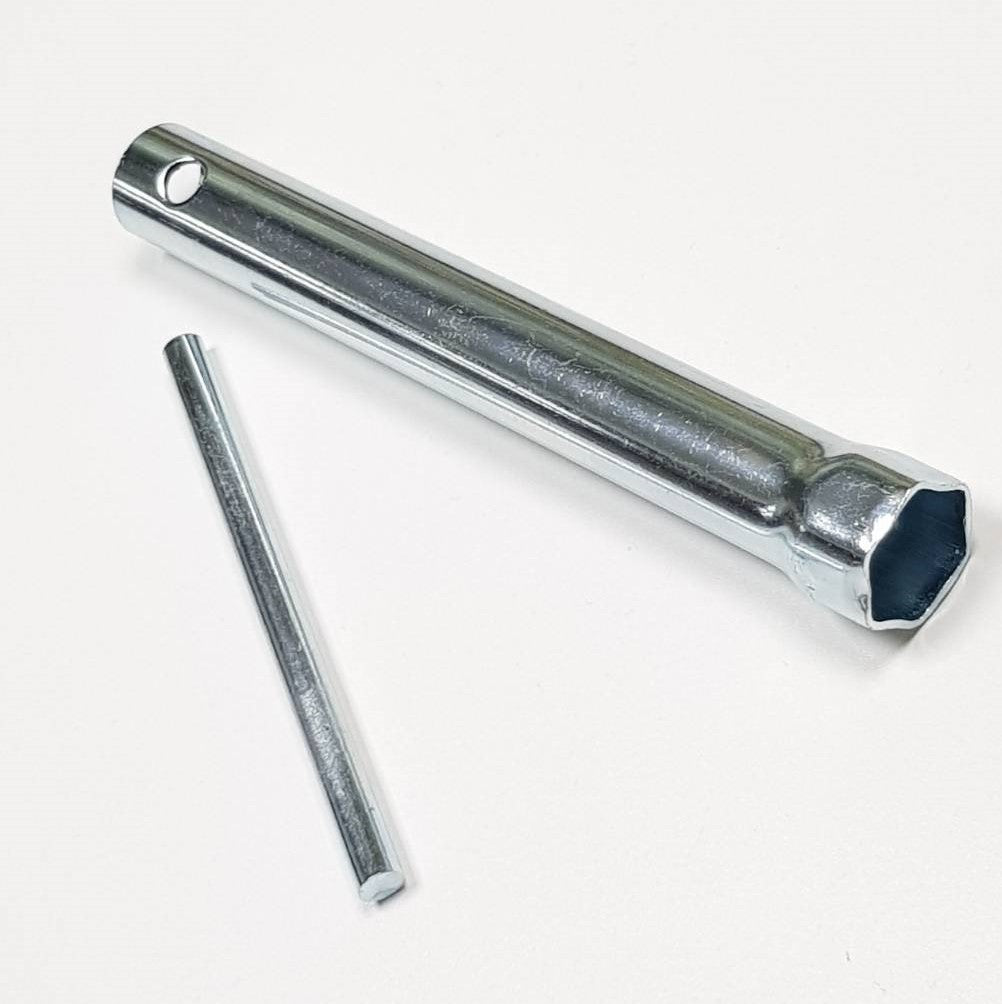 V-TUF SPARK02S21 21mm spark plug spanner side view showing handle and socket