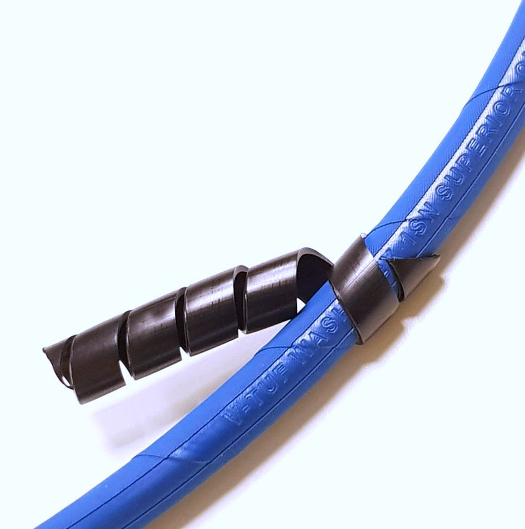 V-TUF hose spiral protection SPIRAL10 coil view showing per-metre format