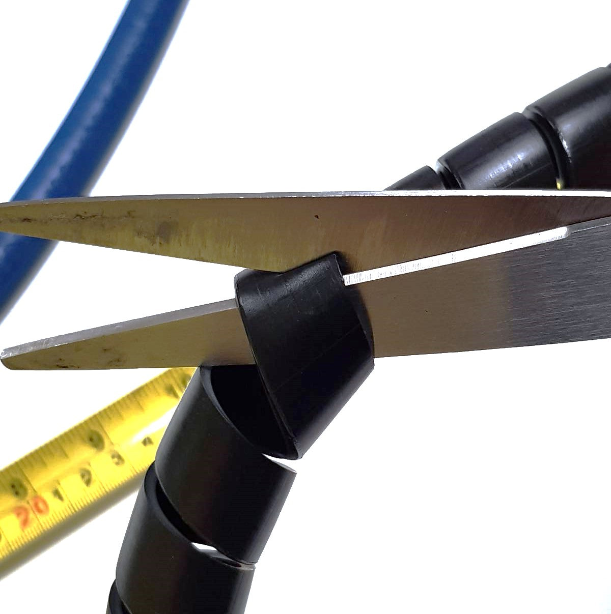 V-TUF SPIRAL10 hose spiral protector close-up showing wrap profile and cross-section
