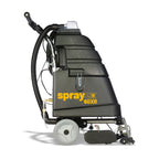 V-TUF SPRAYEX 60 XR spray extraction cleaner angle view showing turbo brush and wand