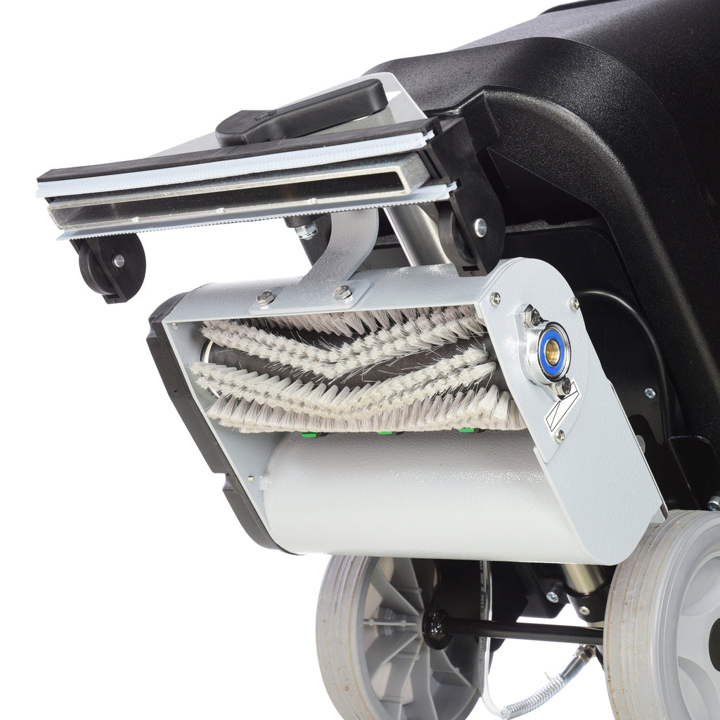 V-TUF SPRAYEX60XR-240 in use showing carpet extraction and turbo brush cleaning