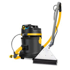 V-TUF SPRAYEX HDC240 240v spray extraction cleaner, yellow body, front view