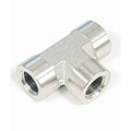 BSP COMPACT TEE BLOCK 1/4"F 1/4"F X1/4"F