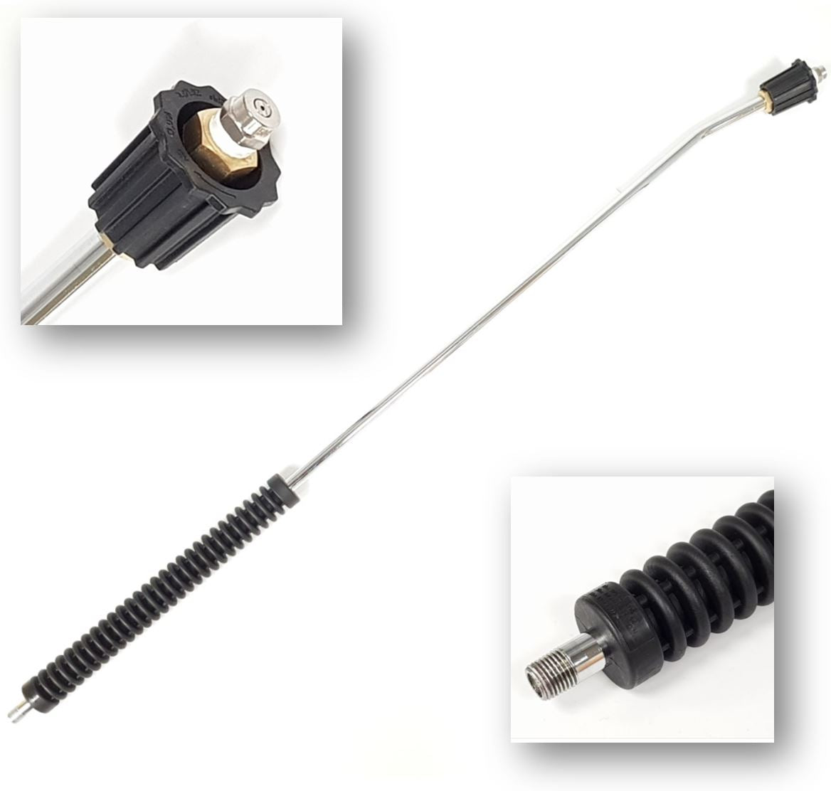 V-TUF 900mm bent lance T2.090CNP-045 with chemical rose and 045 fan nozzle for downstream dosing