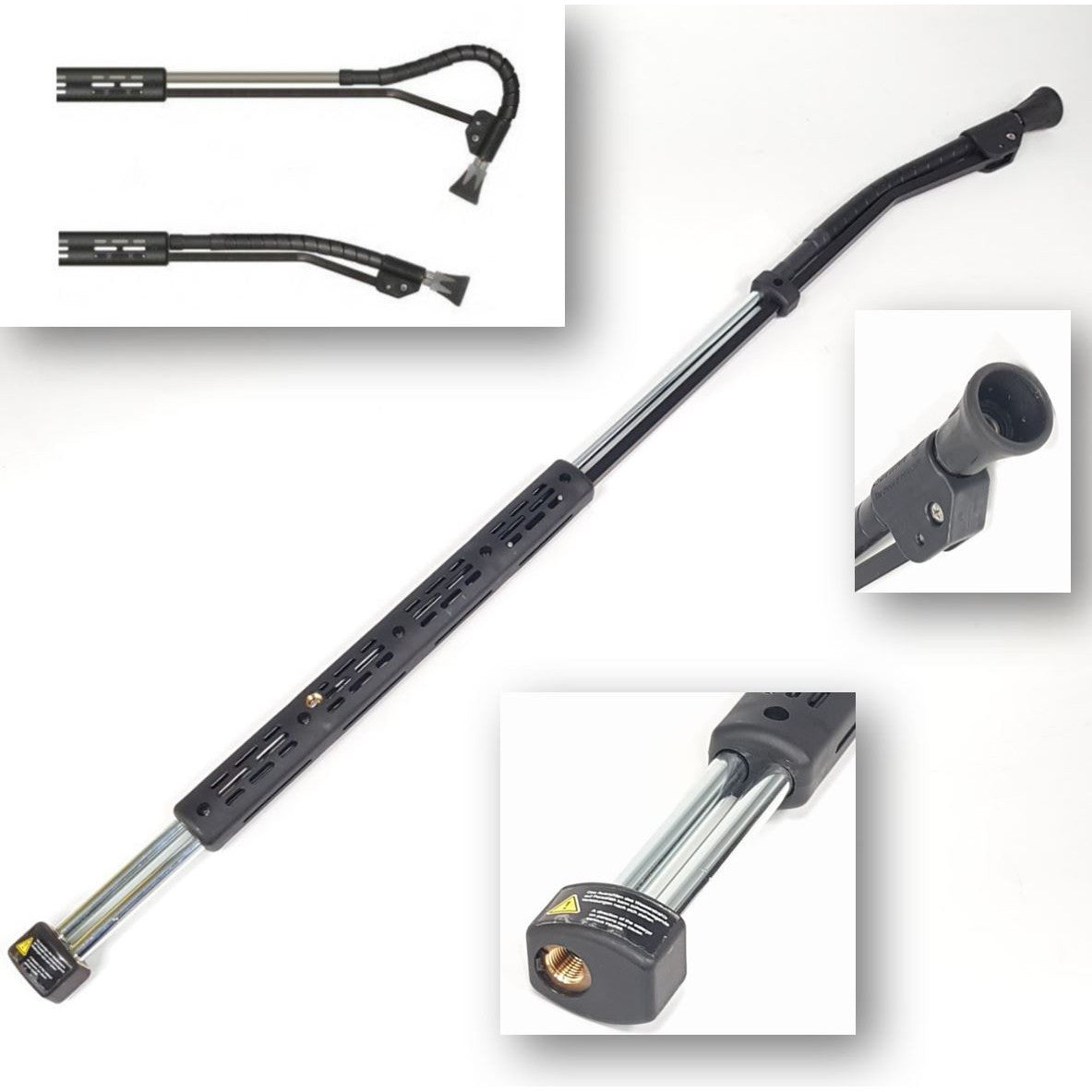 1000mm PUSH & PULL LANCE (STAINLESS) 1/4F 1/4F - T2.361