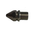 V-TUF drain nozzle T3.1314M 1/4M with 3 back and 1 forward jets for pipe cleaning