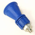 V-TUF nozzle holder T4.001 1/8M to 1/4F for fitting 1/4 inch jets to 1/8 inch female threads