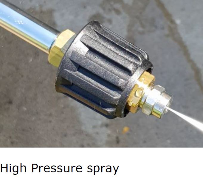 V-TUF HYPERJET pressure reducing nozzle holder T4.007 1/4F x 1/4F for switching jet modes