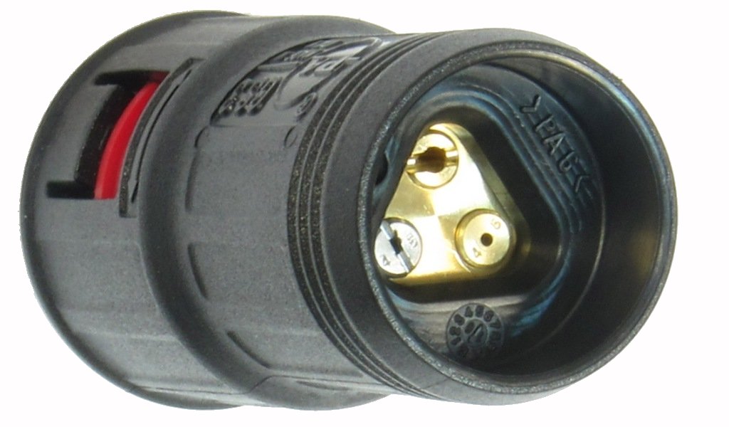 V-TUF triple nozzle holder T4.013 1/4 inch female for three-way nozzle switching on pressure washers