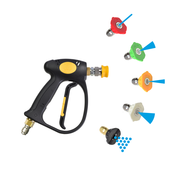 V-TUF tufGUN310FUSSQ auto bright mini lance kit TG310FUSSQ with MSQ inlet and SSQ outlet