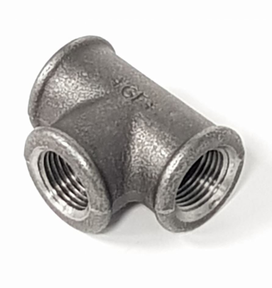 V-TUF BSP cast tee TG/FB8 1/2F x 1/2F x 1/2F for pressure washer pipe splitting